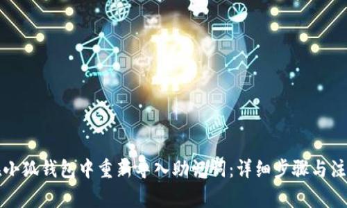 如何在小狐钱包中重新导入助记词：详细步骤与注意事项