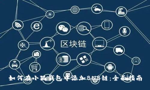 如何在小狐钱包中添加BNB链：全面指南