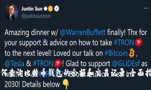 如何查询比特币钱包的余额和交易记录：全面指南