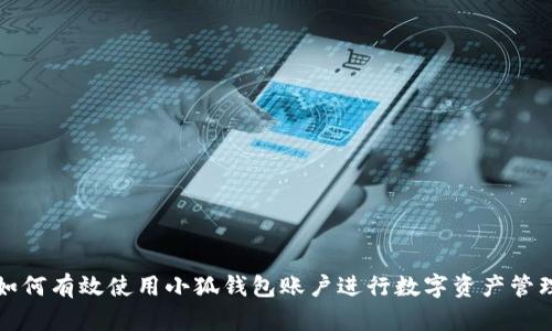 如何有效使用小狐钱包账户进行数字资产管理